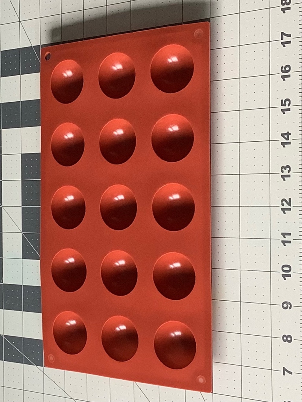 Silicone Half Sphere Mold 15-Cavity – Chocolate, Mousse & Dessert Mold - Picture 4 of 5